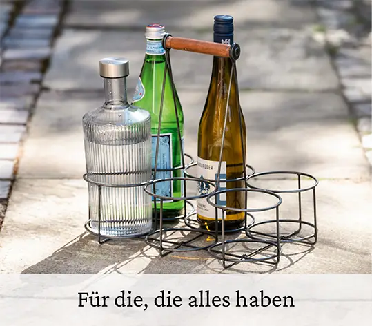 Fuer die, die alles haben - Flaschentraeger